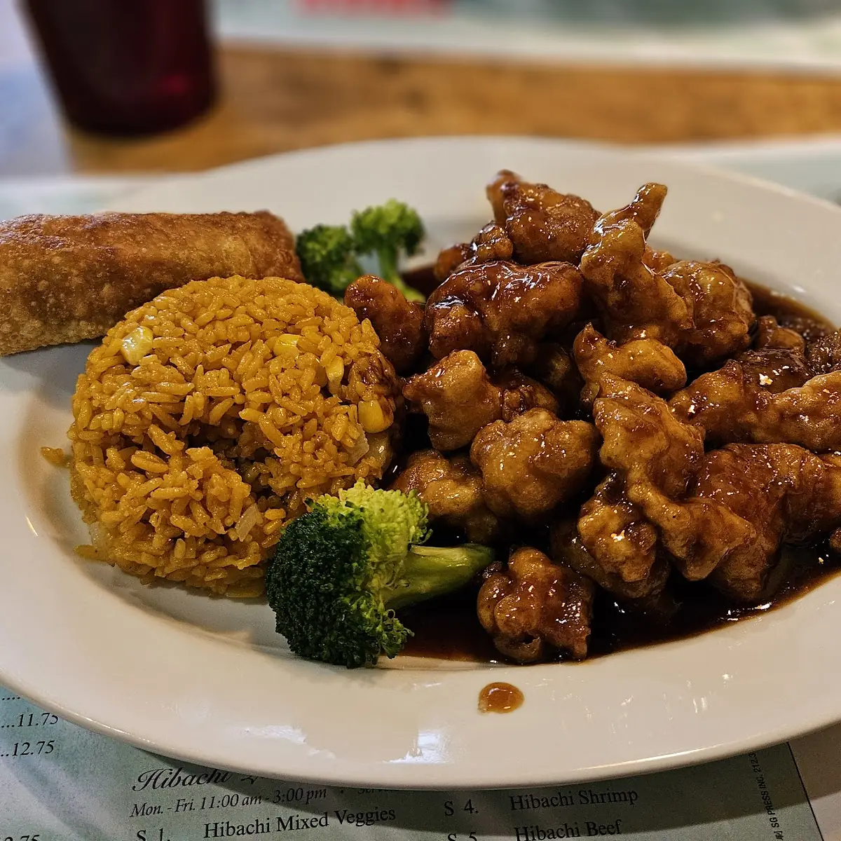 General TSO's Chicken Fried Rice