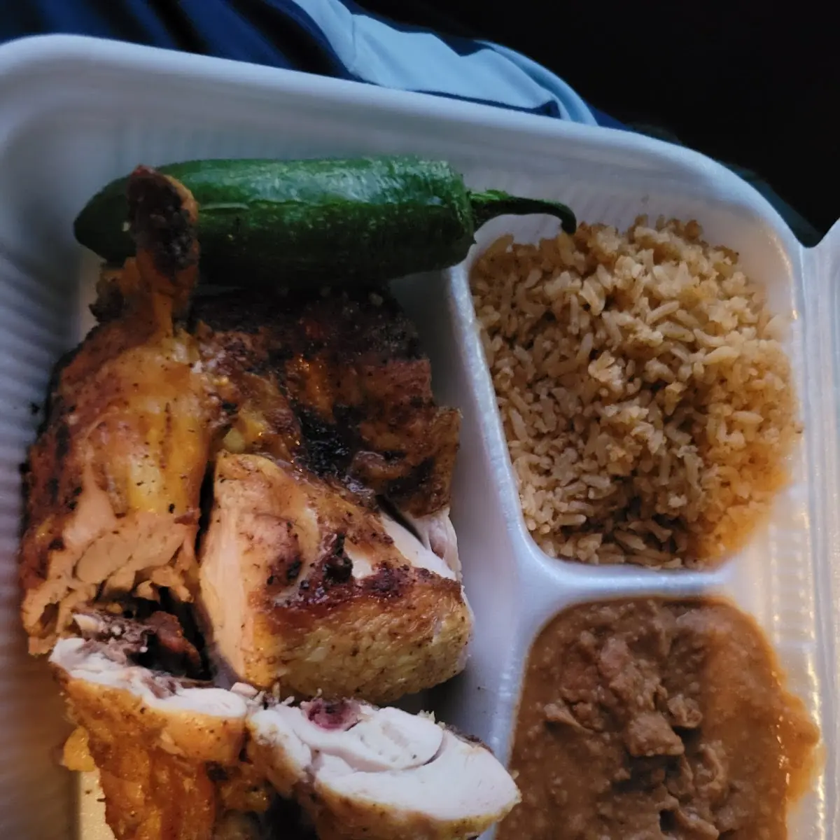 Medio Pollo Especial