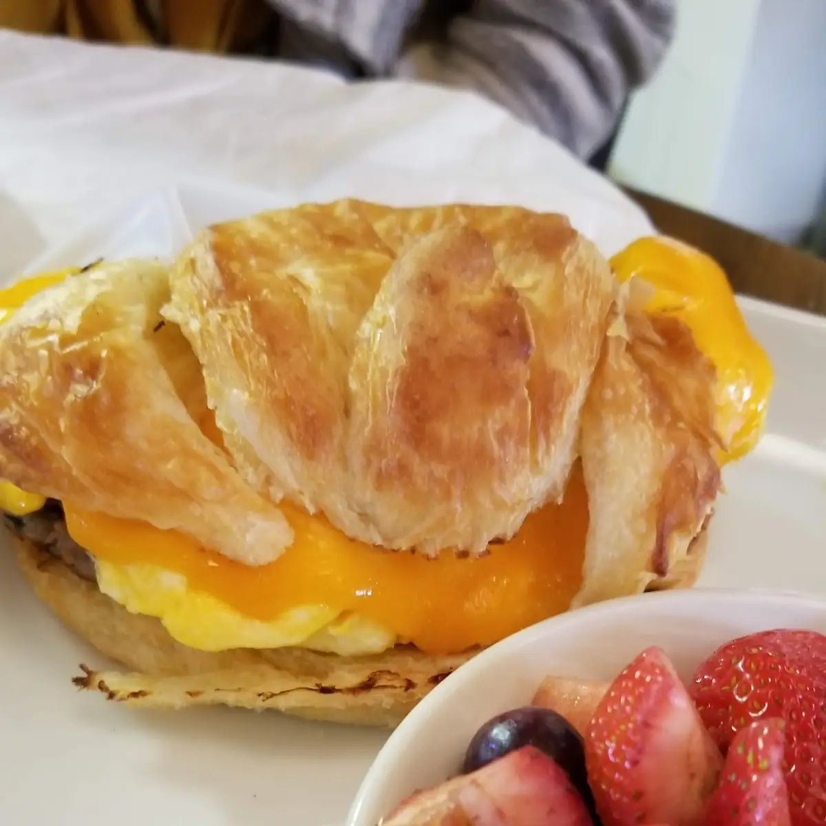 Croissant Breakfast Sandwich