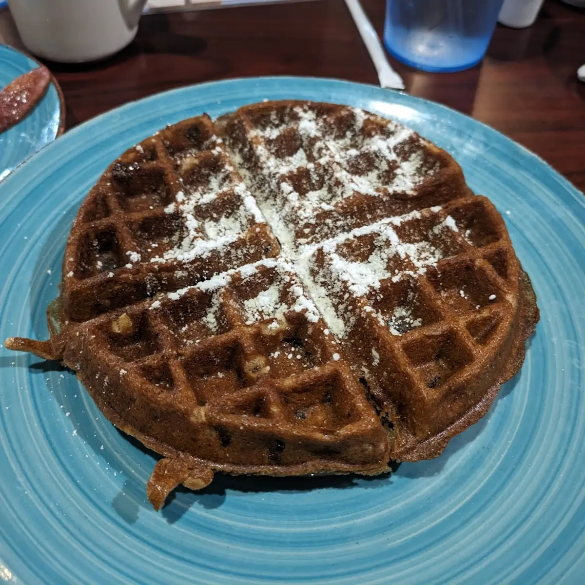Carrot Cake Waffles