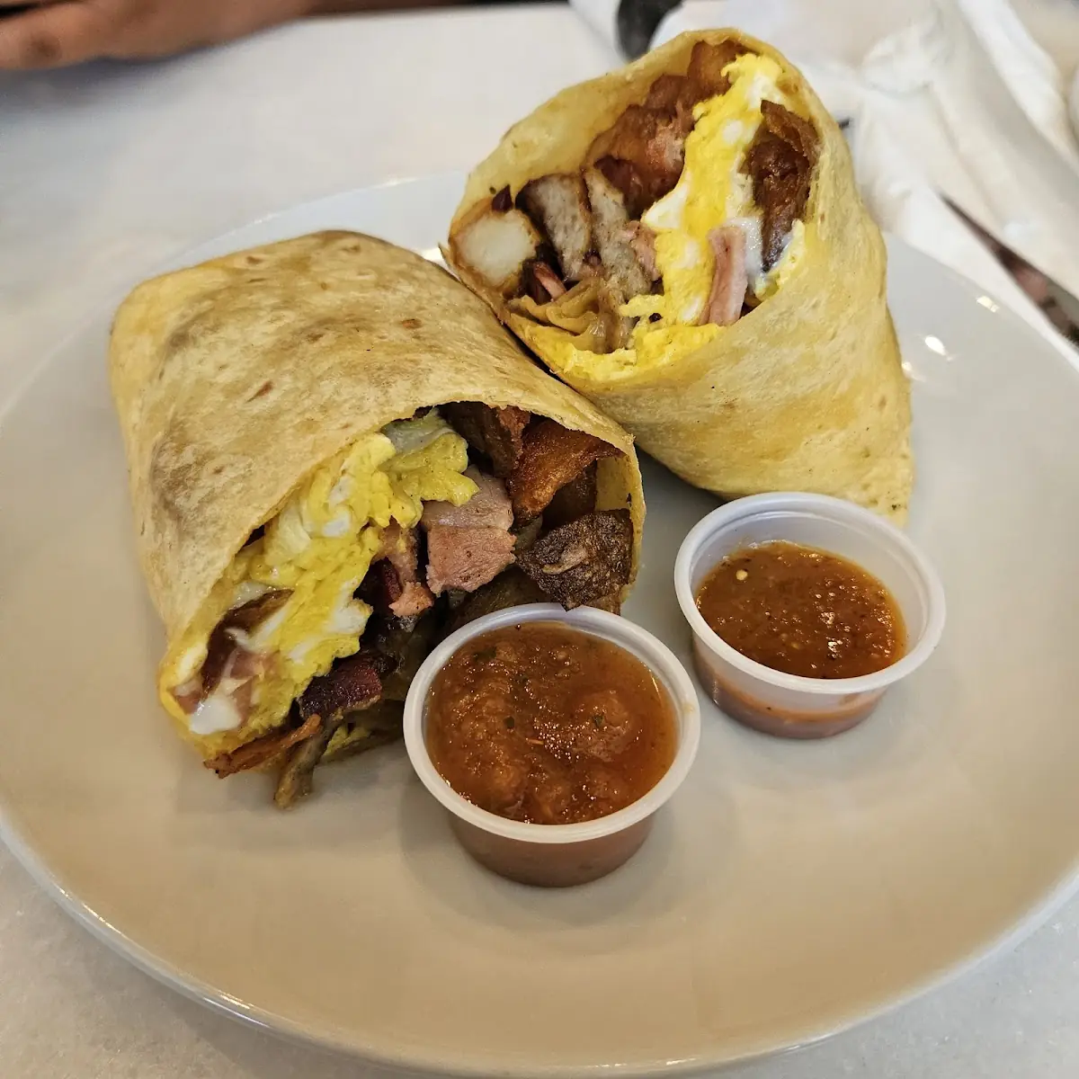 Ranchero Breakfast Burrito