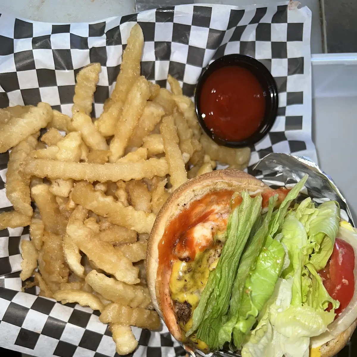 Cheeseburger Meal