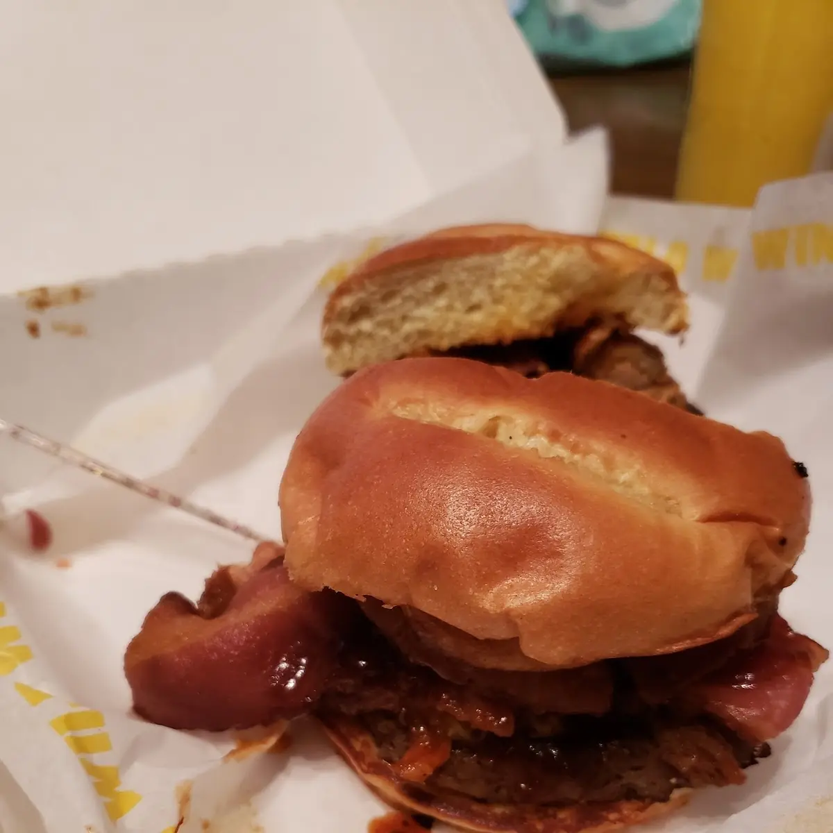 Cheese Curd Bacon Burger