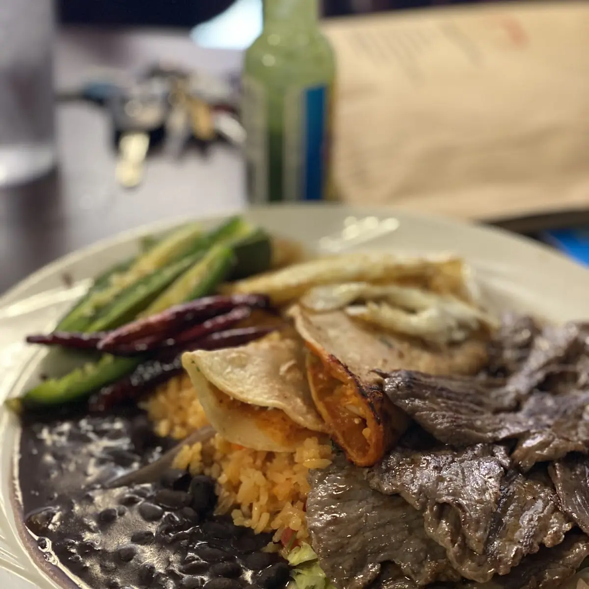Steak Eggs Rice