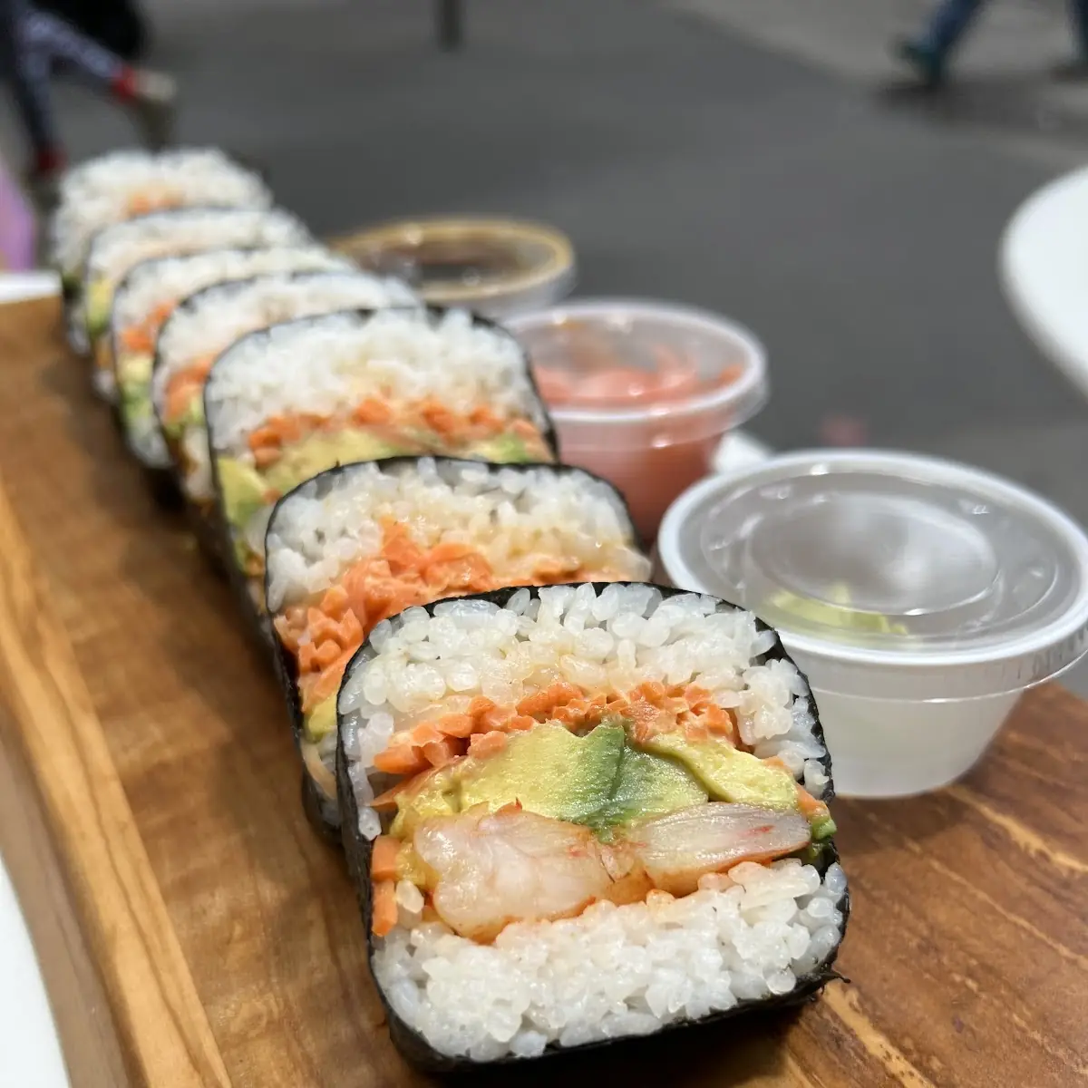 Shrimp Ban Ban Maki Roll