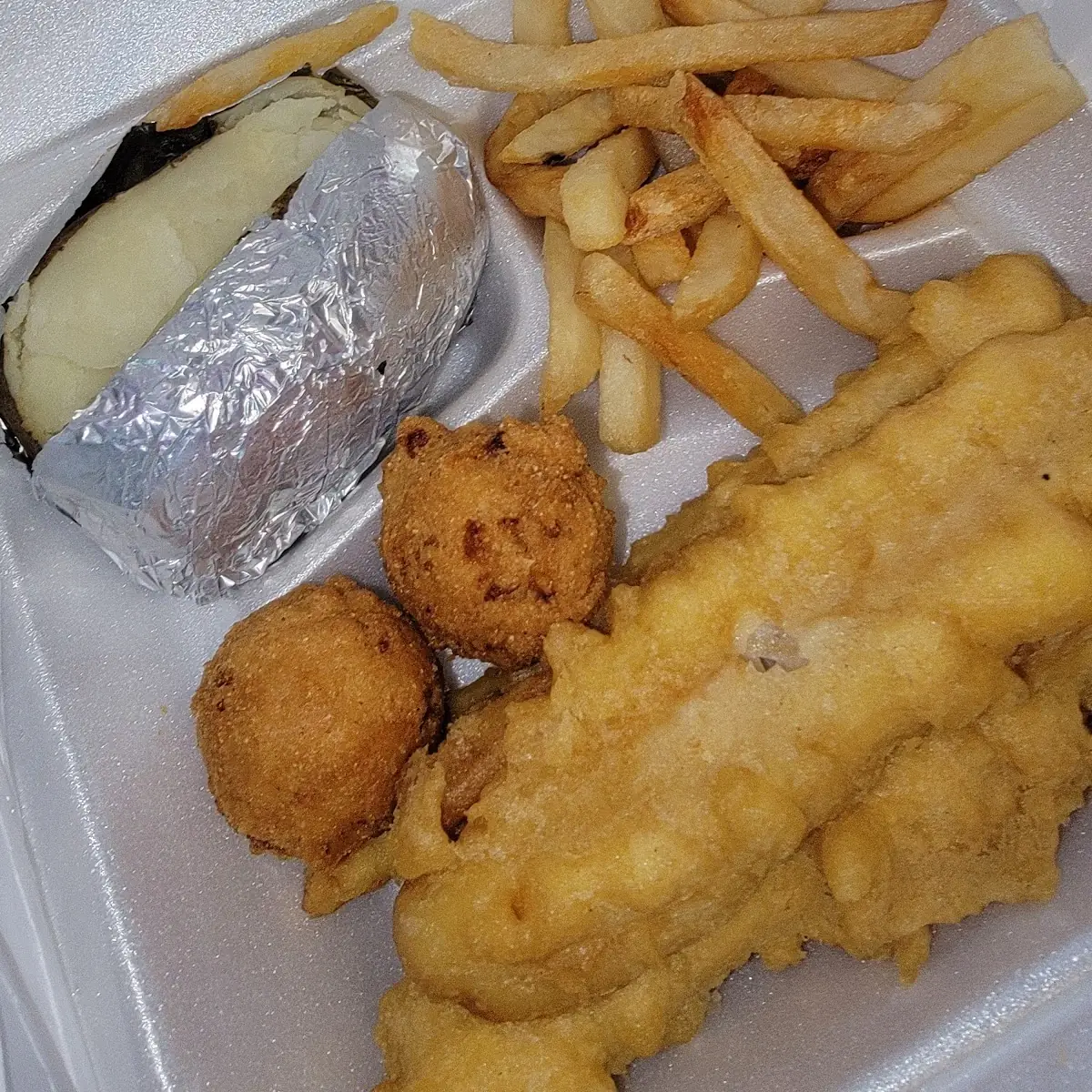 3 Piece Battered Fish Dinner