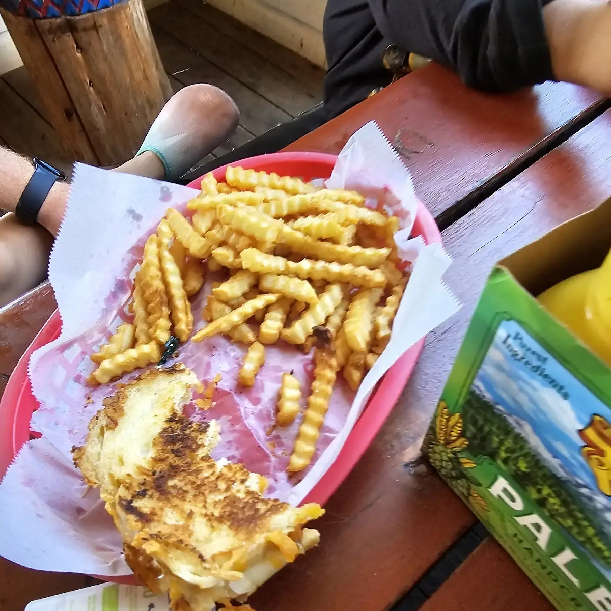 Grilled Cheese and Fries