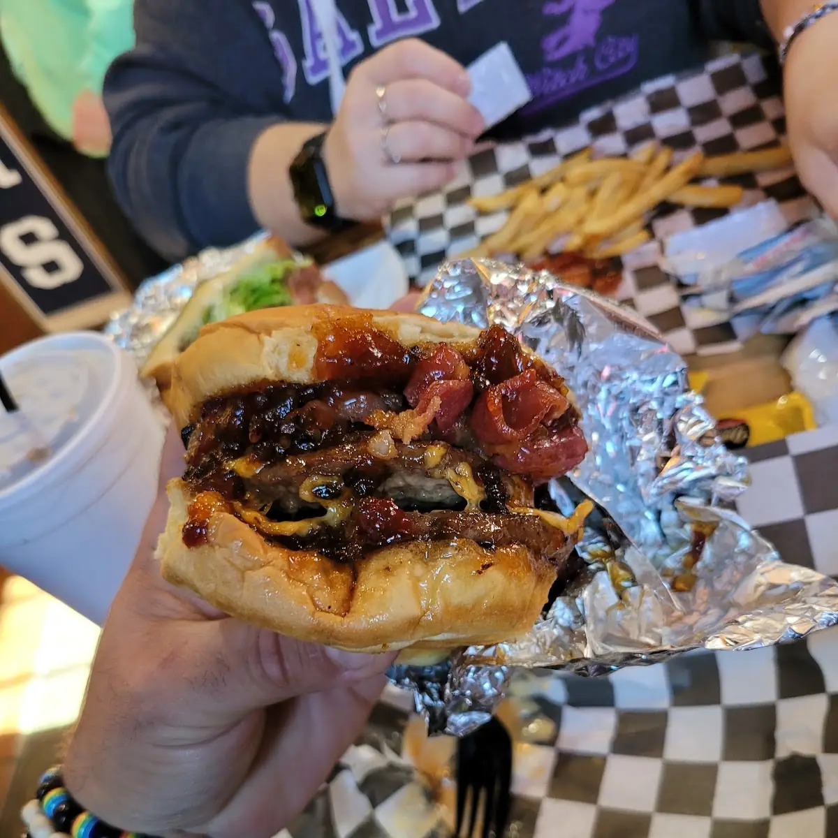 Ultimate Bacon Jam Burger