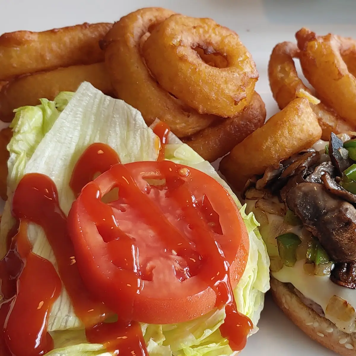 Philly Cheese Steak Burger