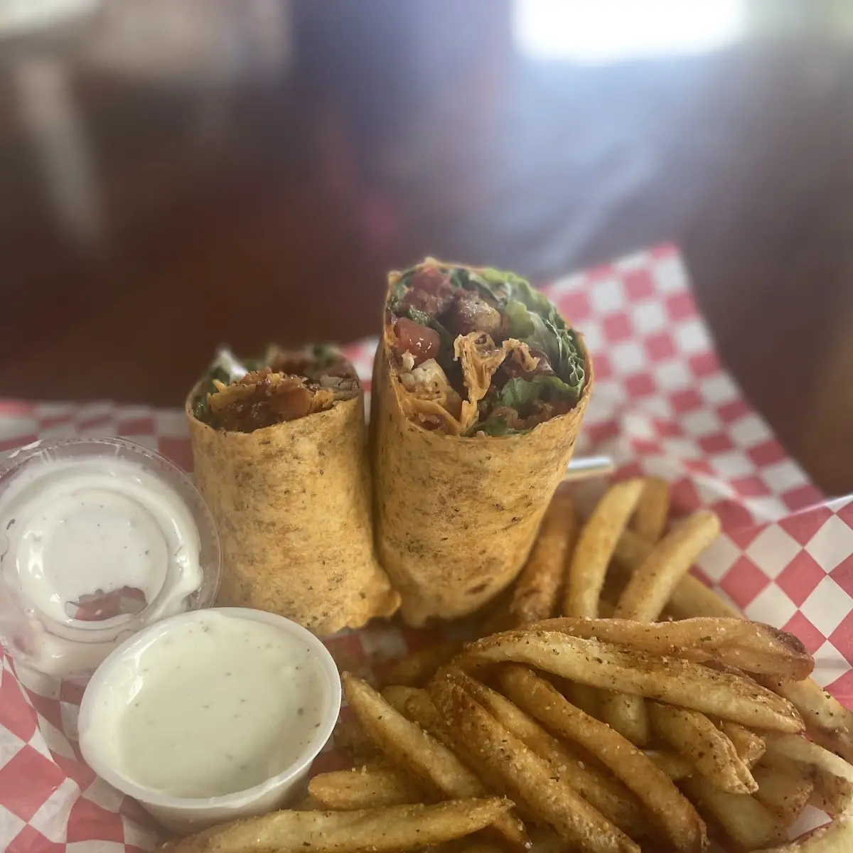 Chicken Bacon Ranch Wrap