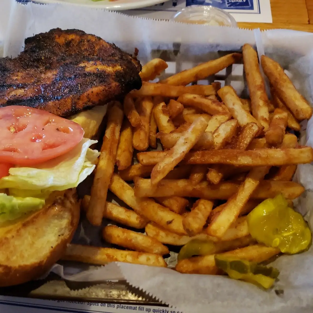 Blackened Chicken Sandwich
