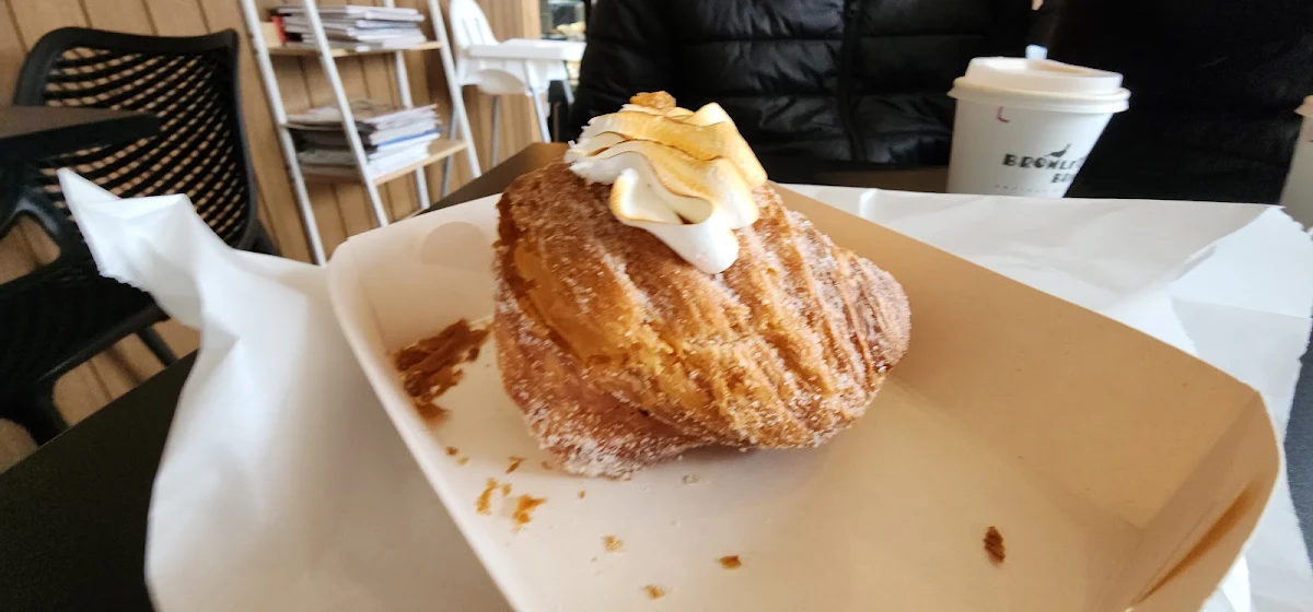 Lemon Curd Croffle, Bromley's Bread Cheltenham