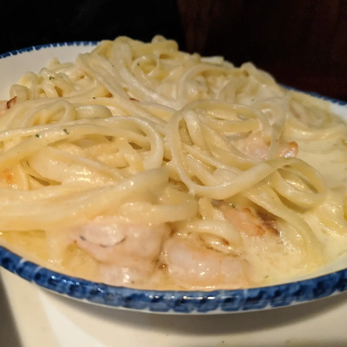Shrimp Alfredo