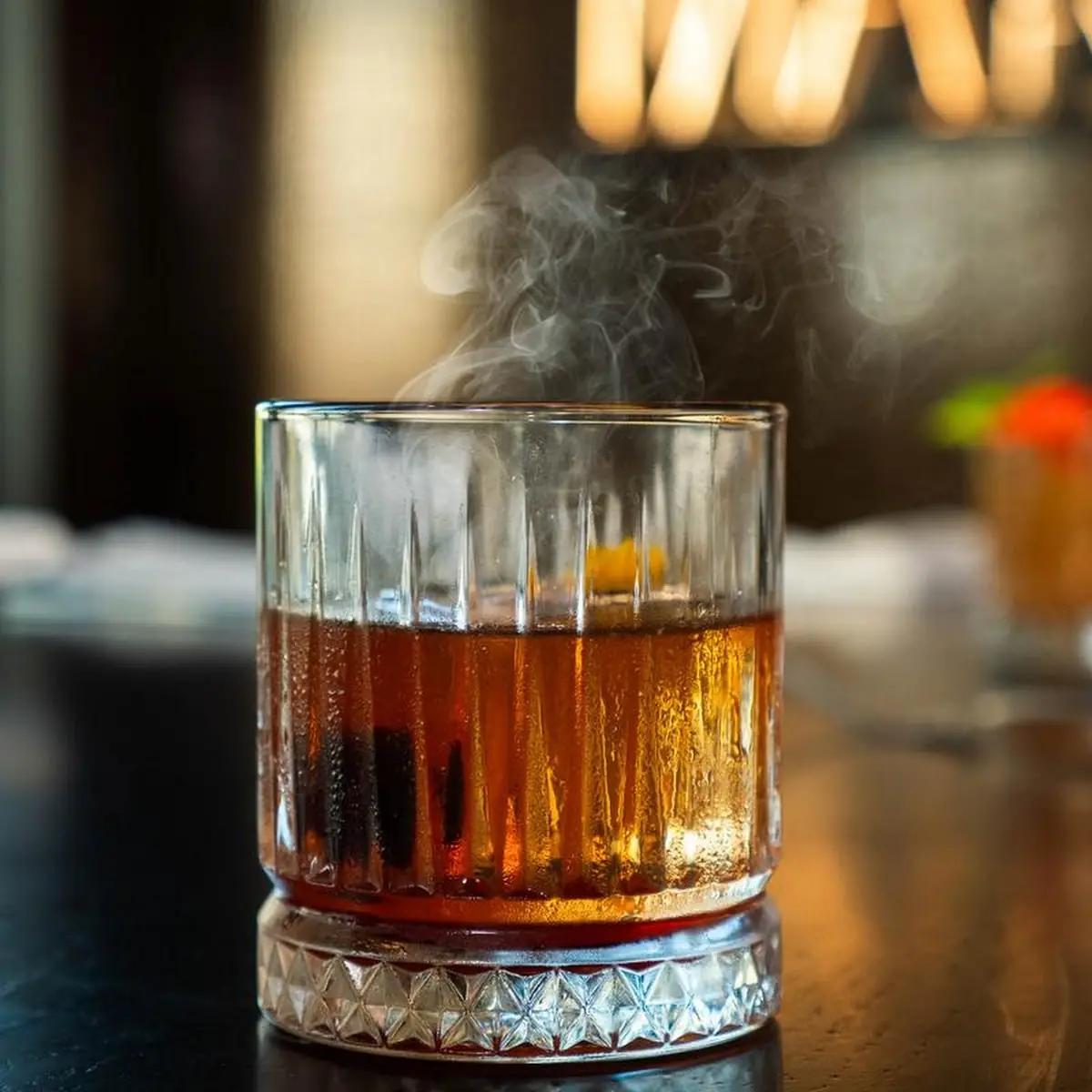 Smoked Old Fashioned