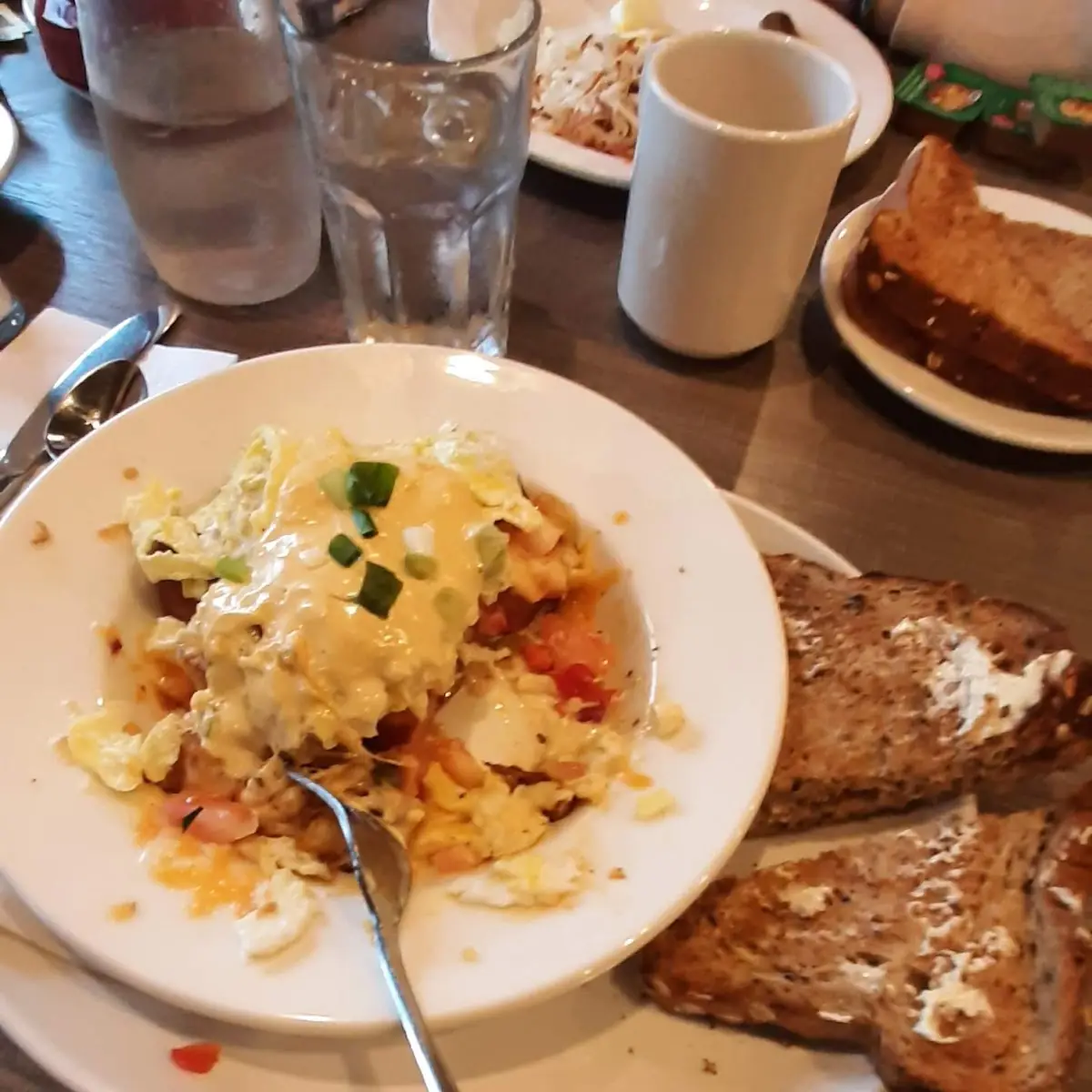 Chorizo Breakfast Bowl, Ricky's Country Restaurant - Abbotsford