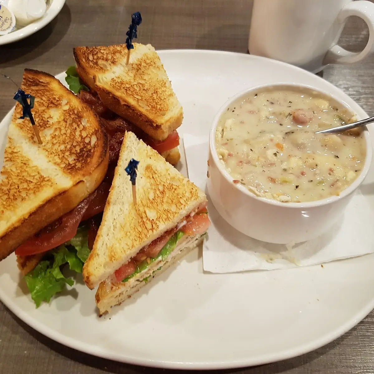 Farmers Sausage Soup, Ricky's Country Restaurant - Abbotsford