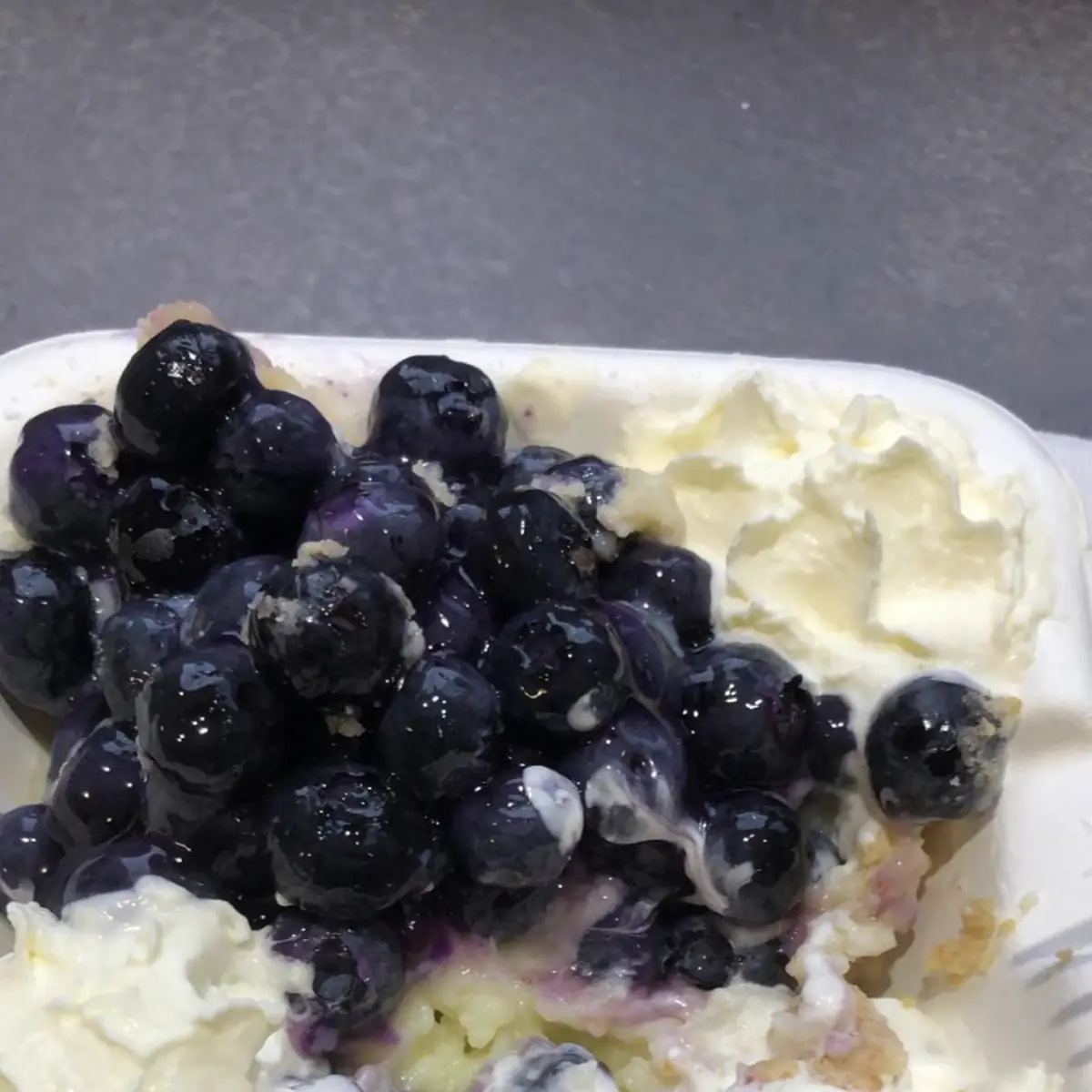 Fresh Blueberry Pie, Ricky's Country Restaurant - Abbotsford