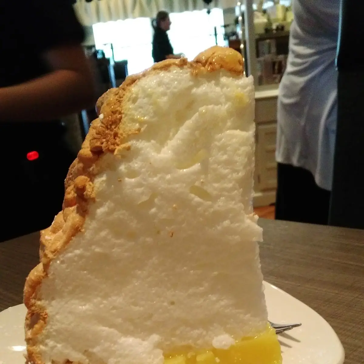 Mile High Lemon Pie, Ricky's Country Restaurant - Abbotsford