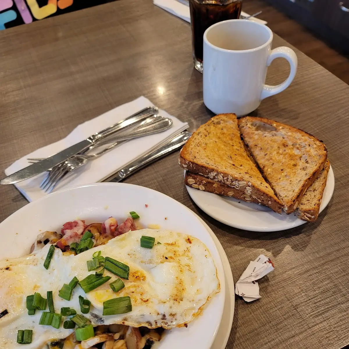 Steak and Eggs, Ricky's Country Restaurant - Abbotsford