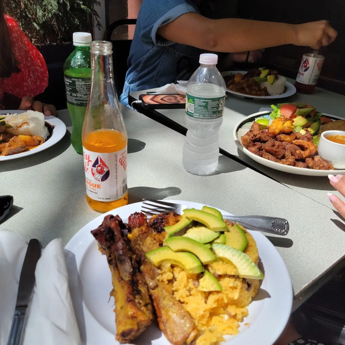 Mofongo Ribs Avocado Slices