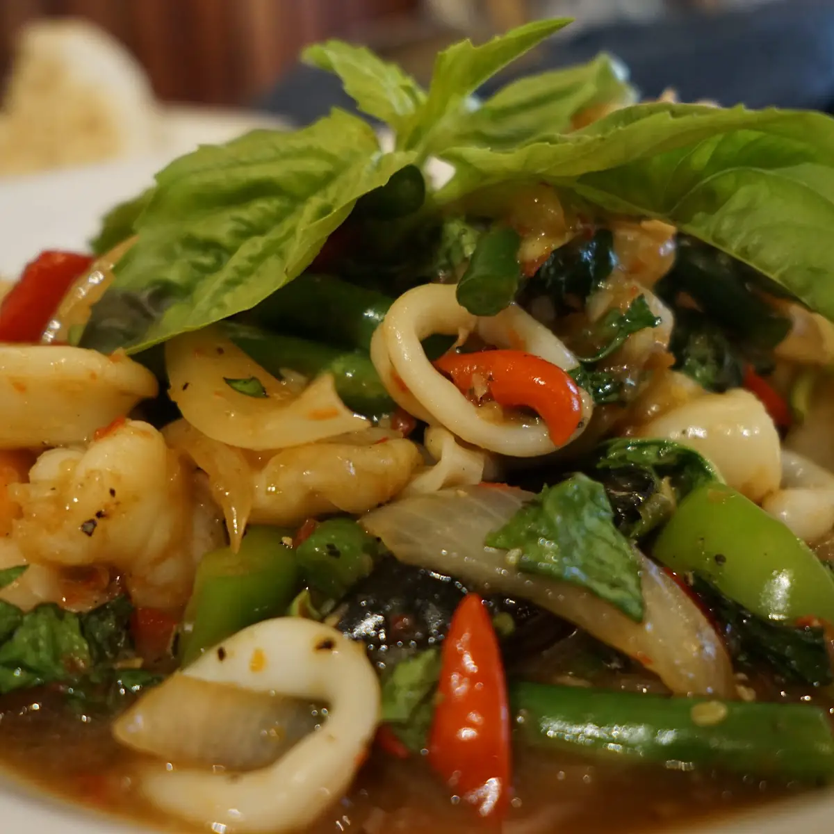 Thai Basil Seafood
