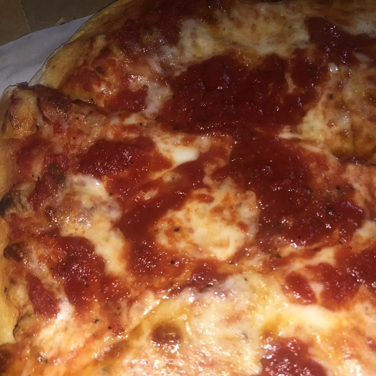Cheese Pizza Extra Sauce