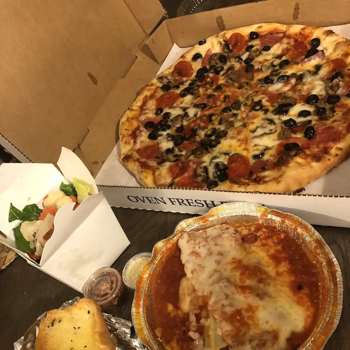 Lasagna Garlic Bread