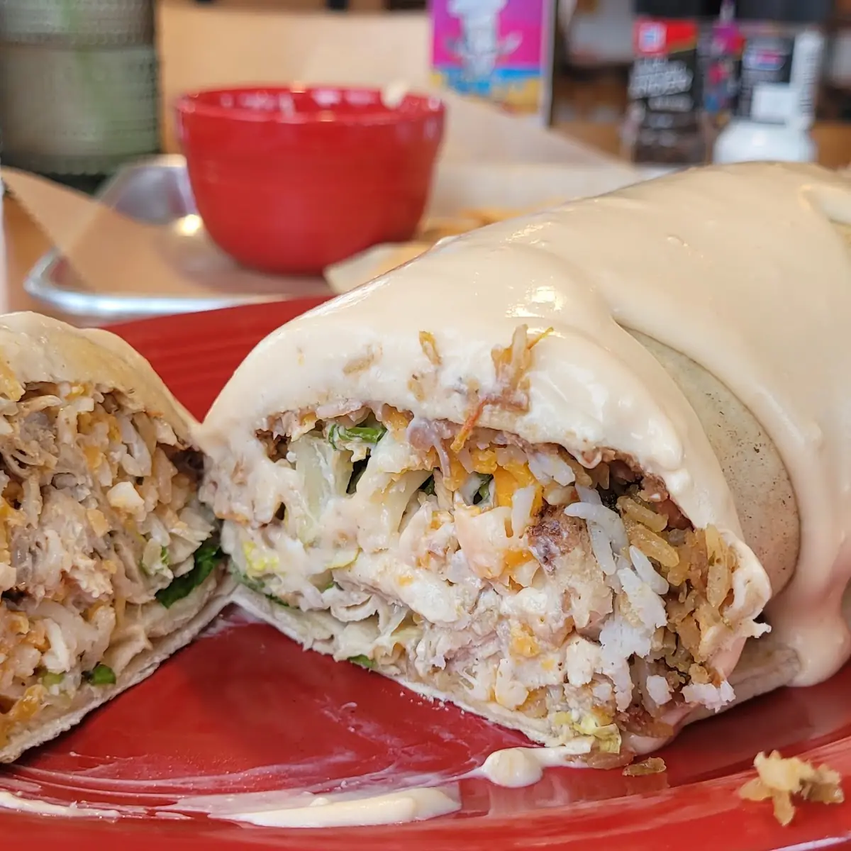 Smoked Brisket Hash Burrito