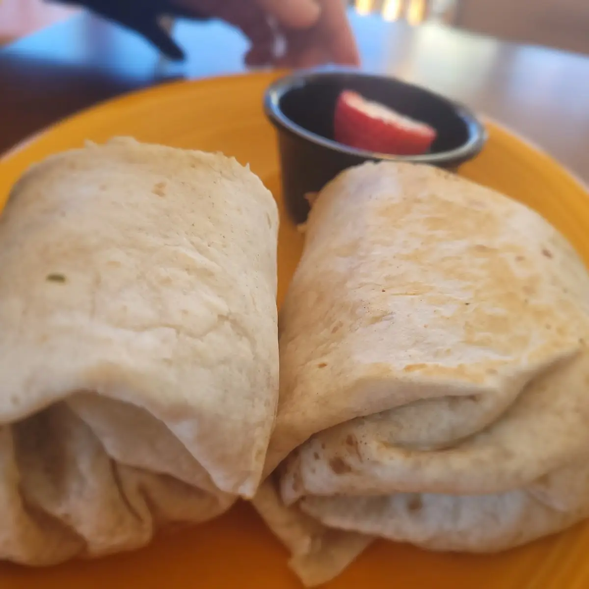 Smoked Brisket Hash Burrito