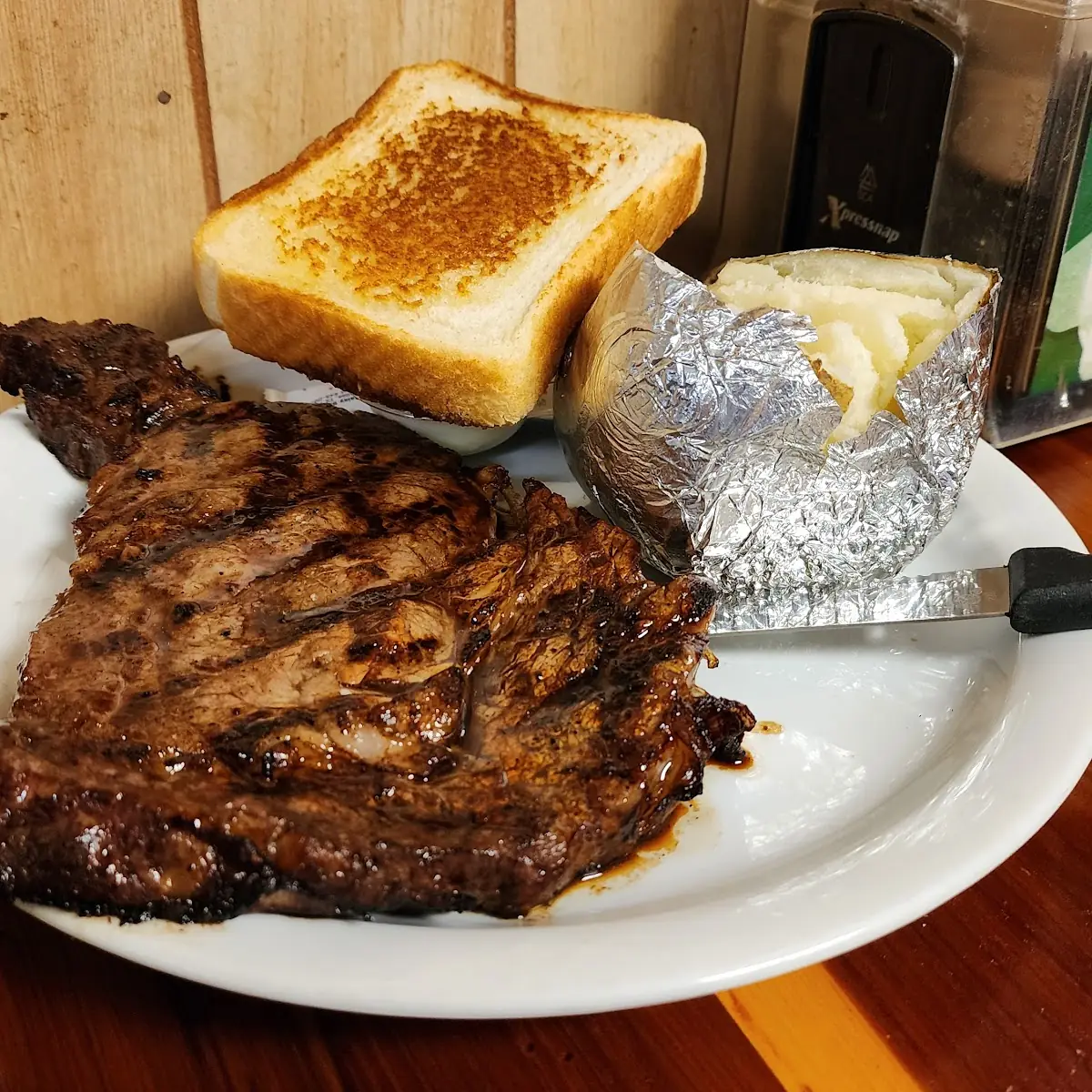 Steak with Baked Potato