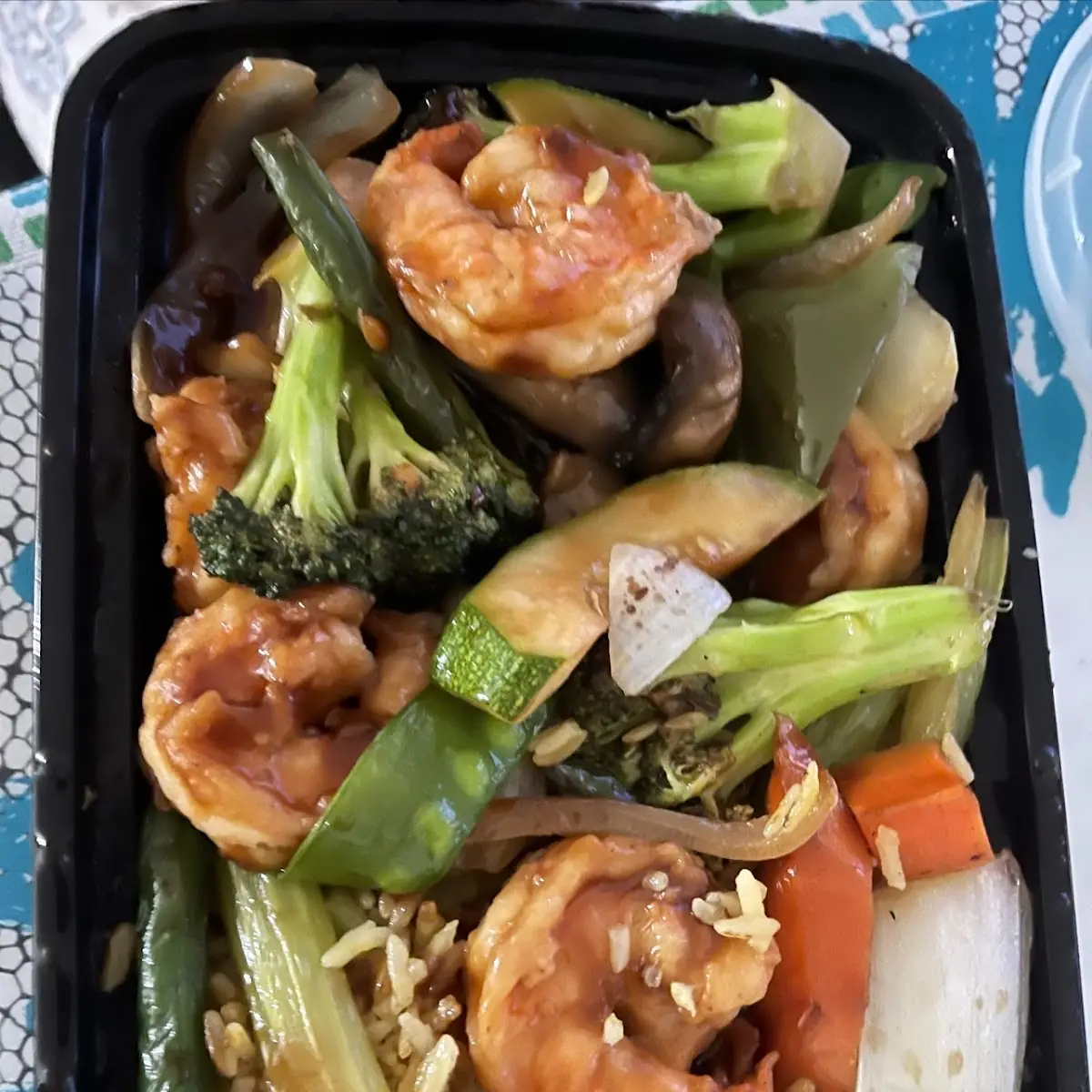 Shrimp with Mix Veg