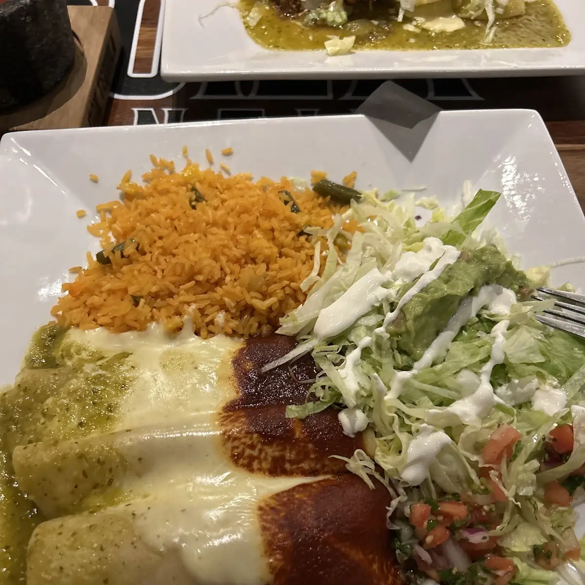 Mexican Rice and Refried Beans