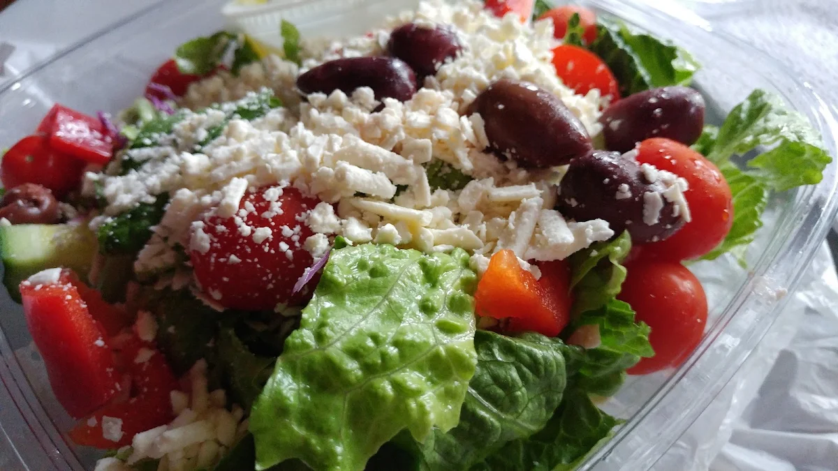 Greek Salad, Junior's Restaurant
