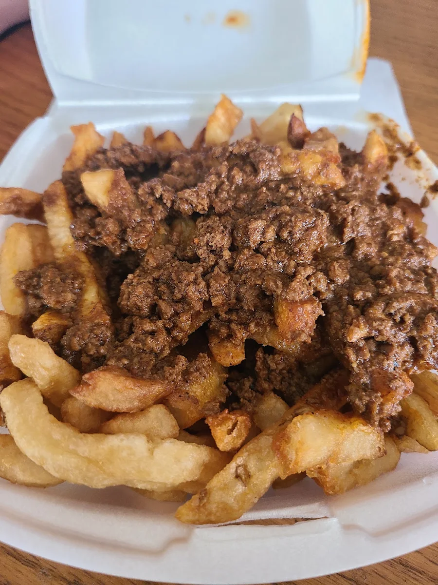 Small French Fries Chili, Junior's Restaurant