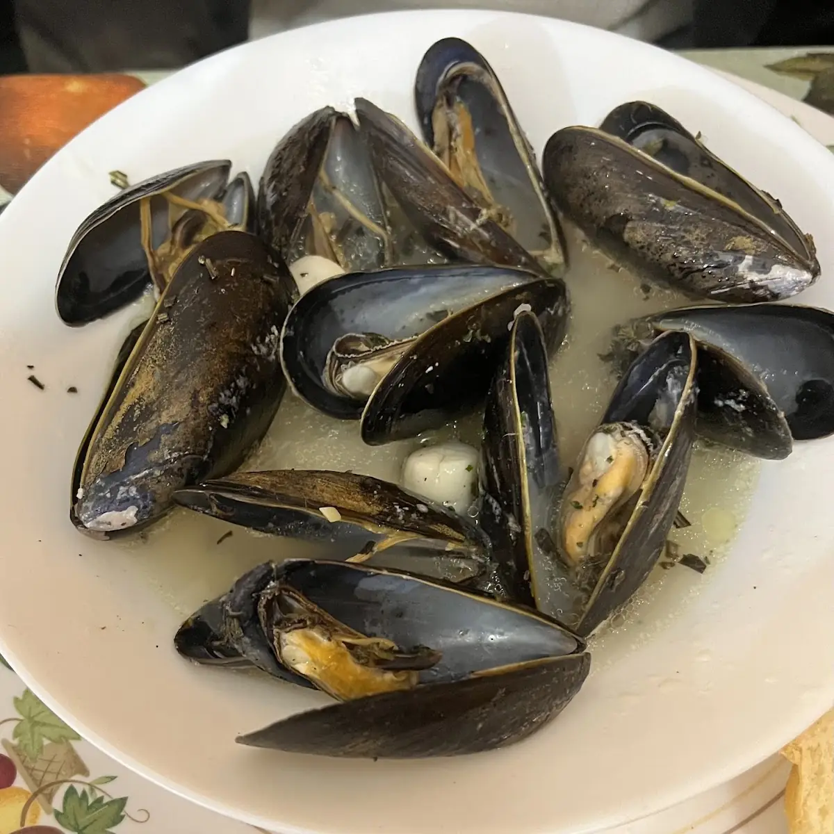 Mussels in White Wine