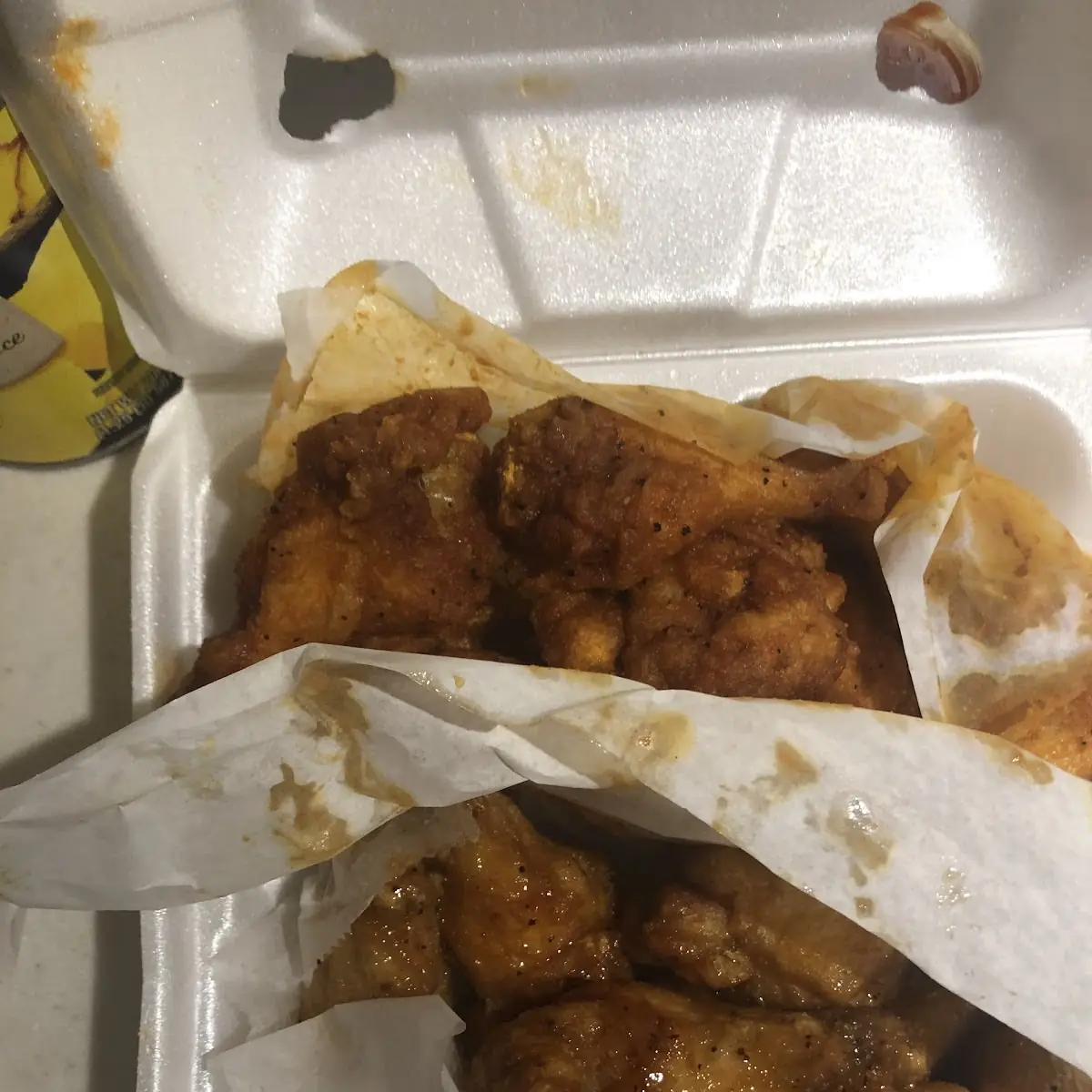 Honey Lemon Pepper Wings