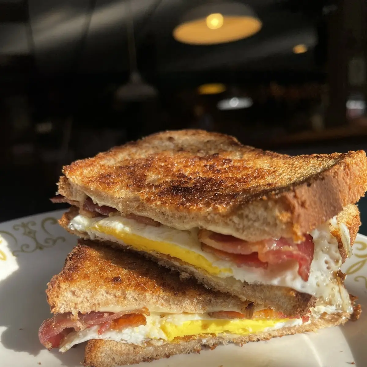 Bacon Egg & Cheese on Wheat Bread