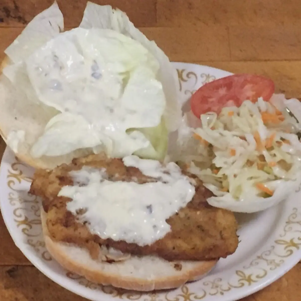 Cod Fish Sandwich Special