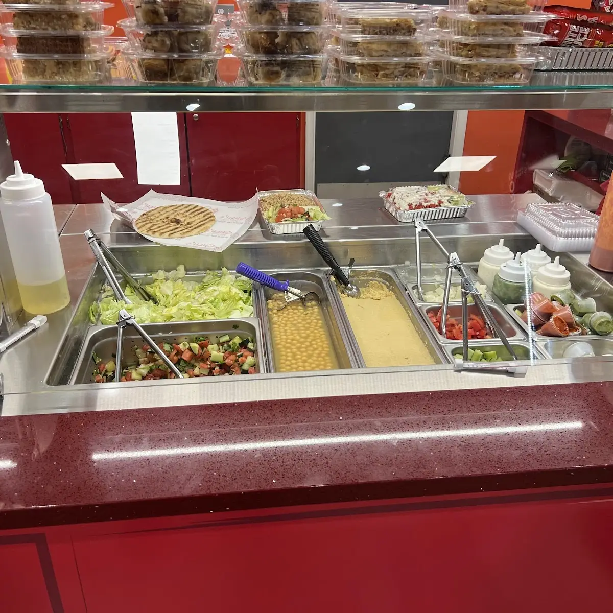 Fresh Chopped Salad Bar Ingredients