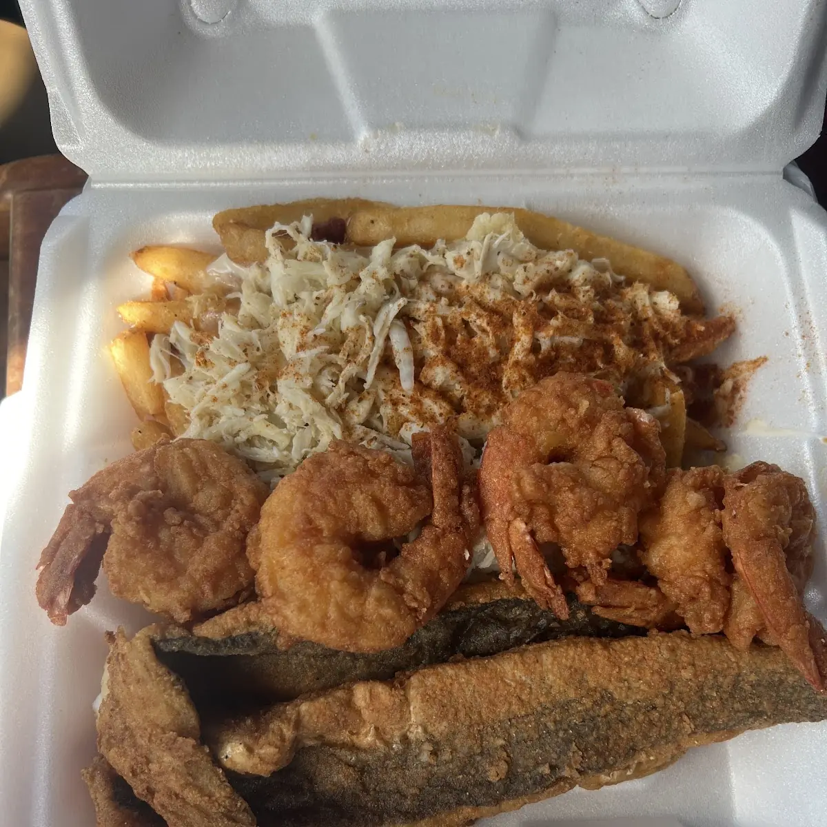 Fried Fish&Shrimp Basket