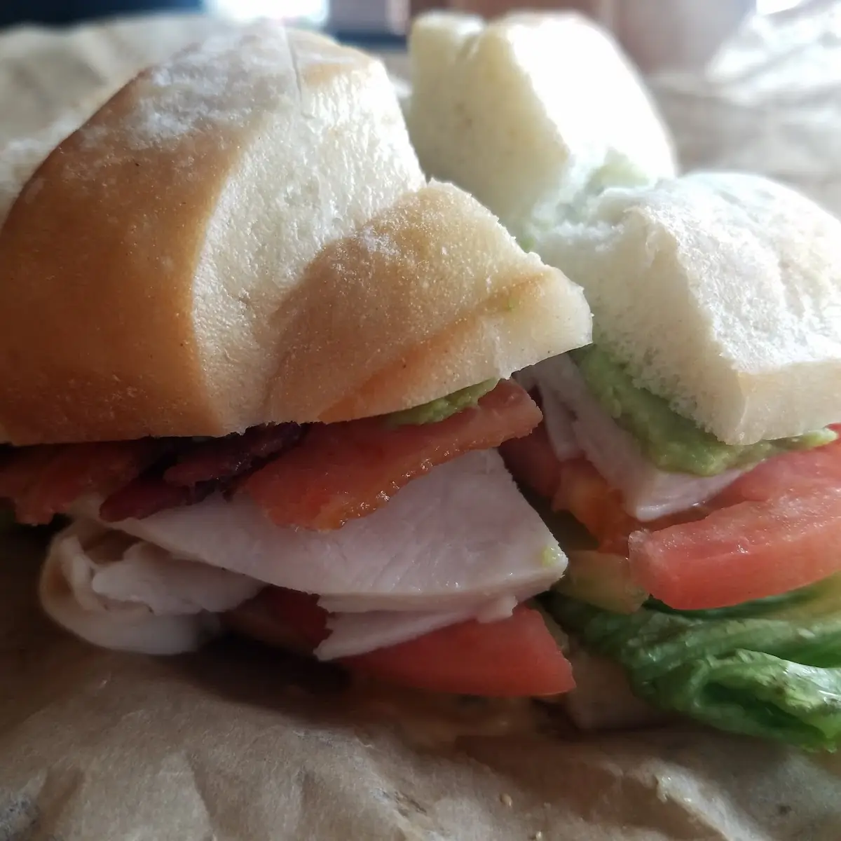 Turkey Bacon & Avocado Sandwich