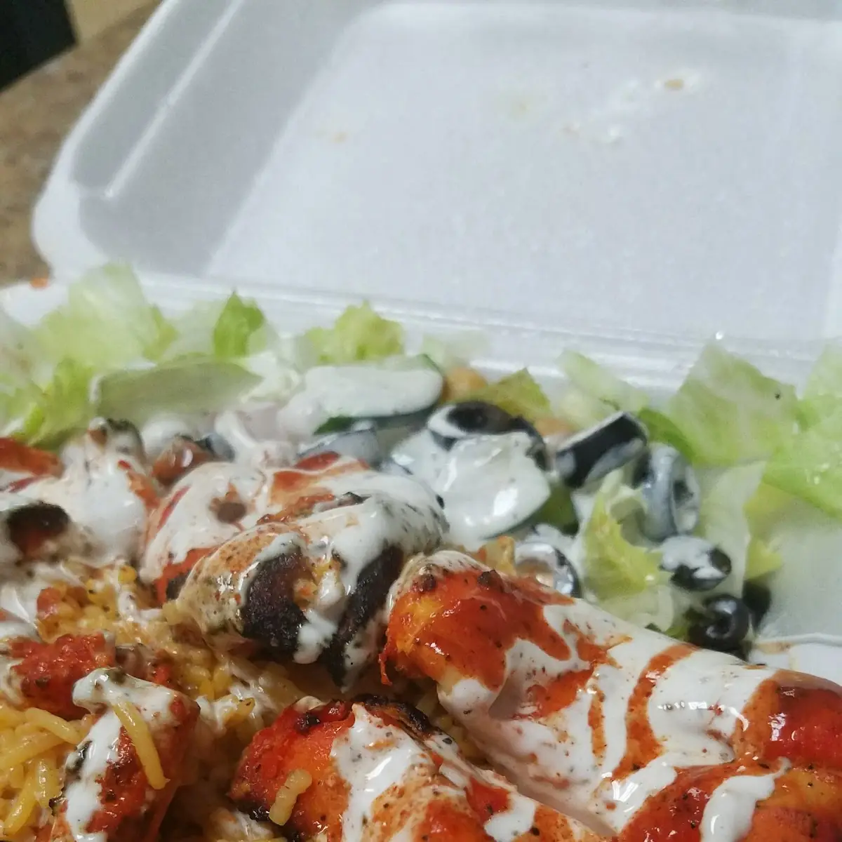 Tandoori Chicken Tikka and Rice