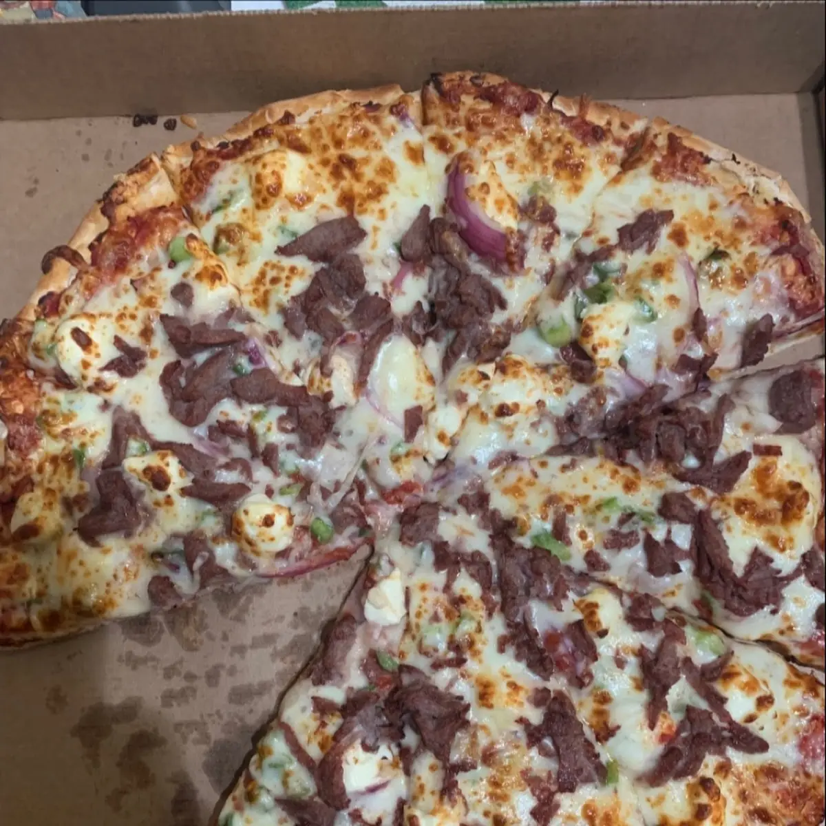 Philly Cheese Steak Pizza