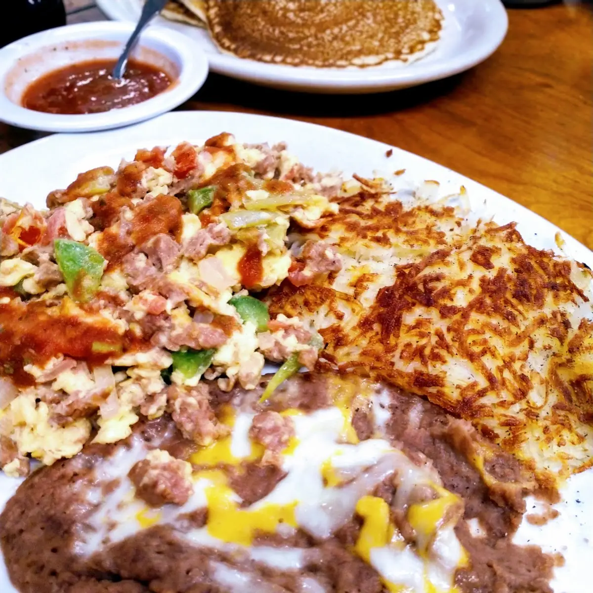 Veggie Omelette with Beyond Meat