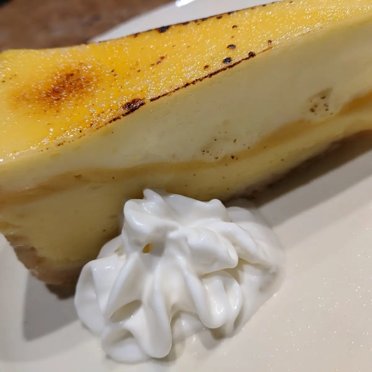 Crème Brûlée-Cheesecake