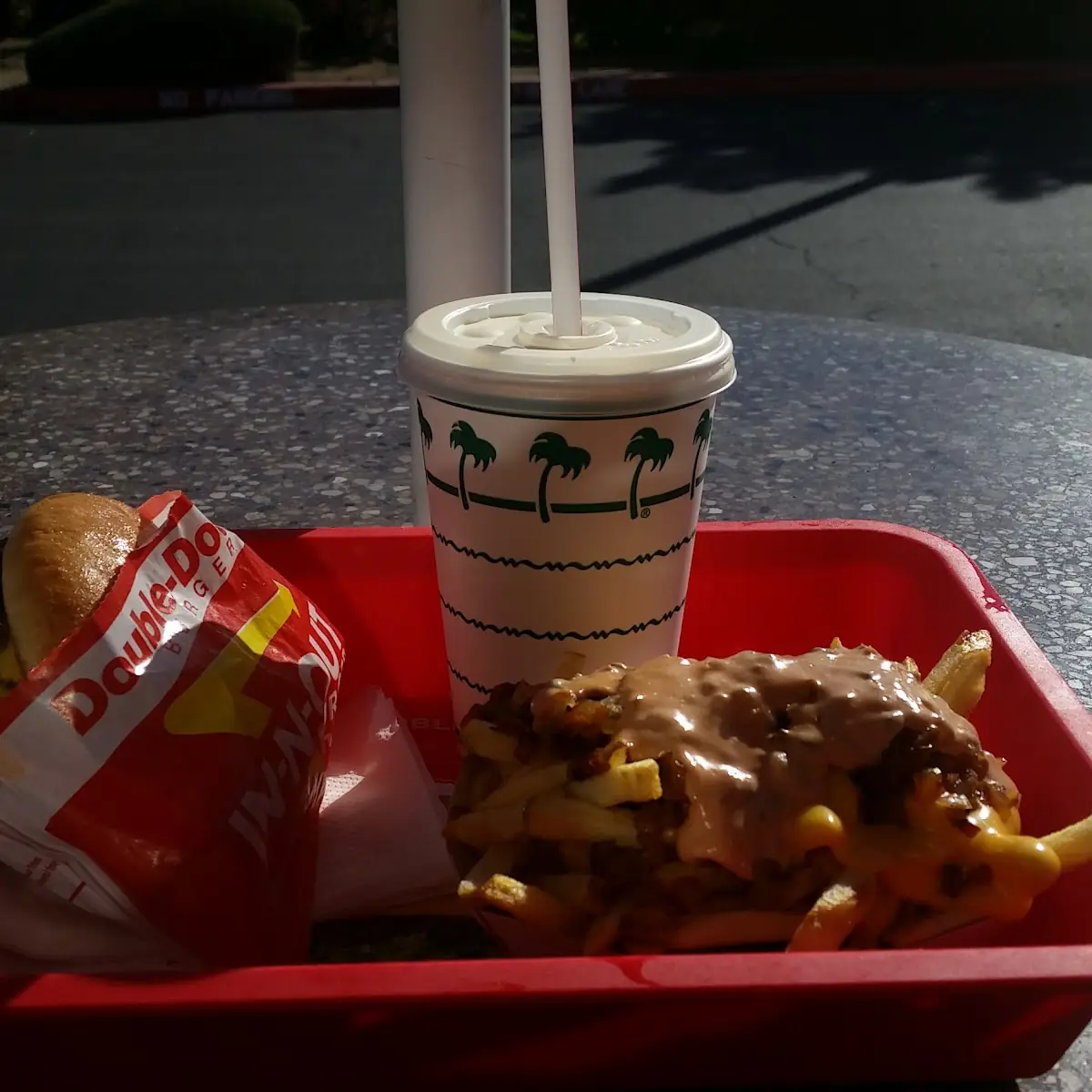 Double Double Cheeseburger and Animal Style Fries