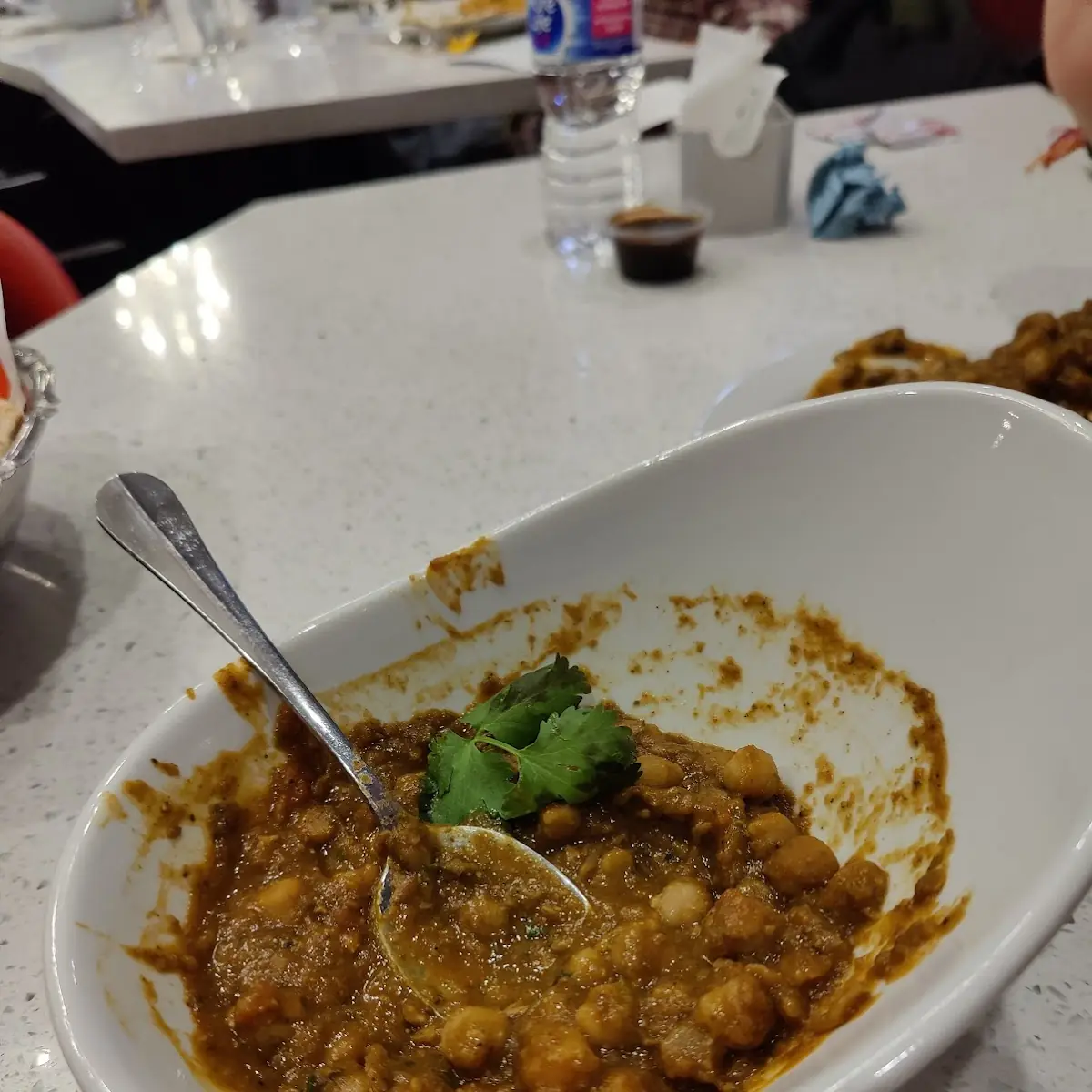 Vegetable Samosa with Chole