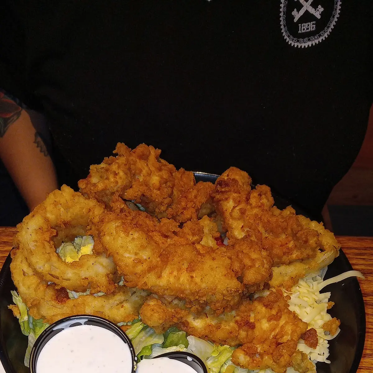 Southern Fried Chicken Salad