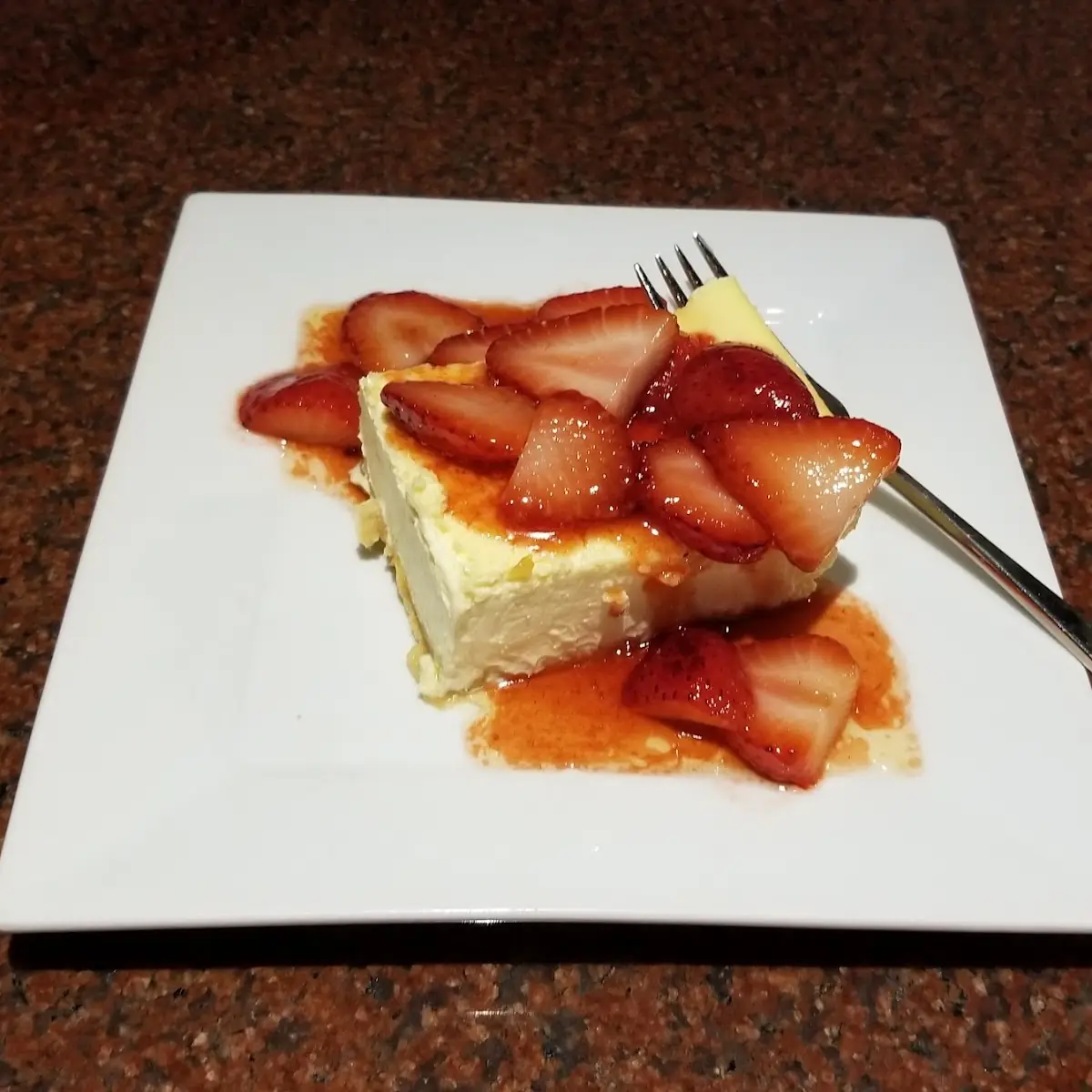 Strawberry Cheesecake, Wildwood Grill