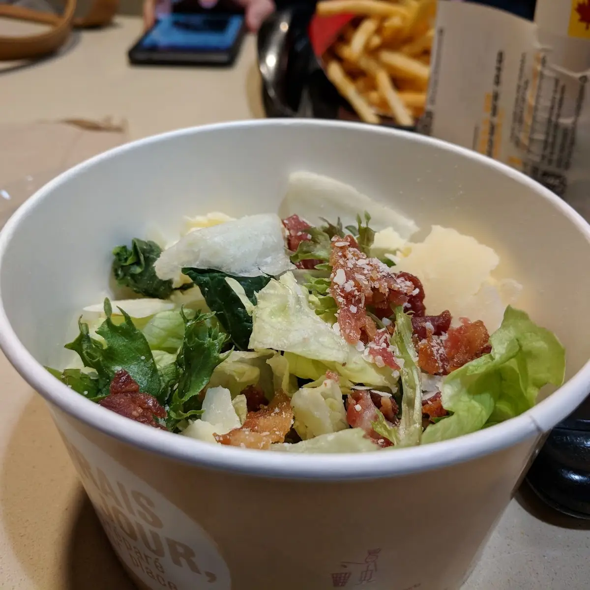McDonalds Caesar Side Salad, McDonald's